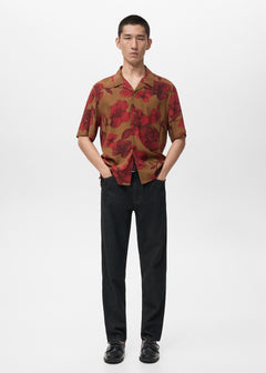 MANGO FLOR-H 27081277-70 MANGO MAN SHIRT SHORT SLEEVE