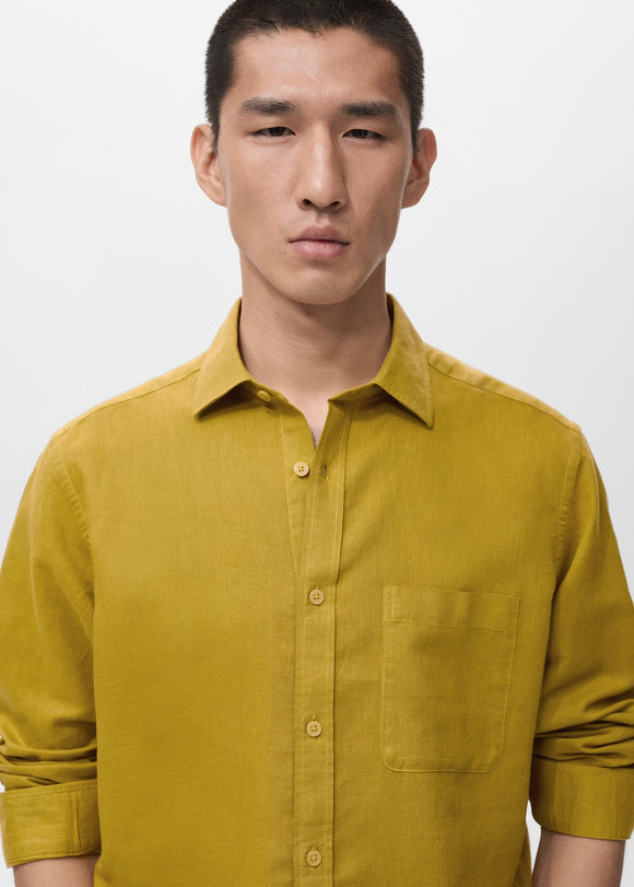 MANGO AVISPA-H 27081299-19 MANGO MAN SHIRT LONG SLEEVE