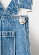 MANGO RUFFI 27081508-TM MANGO KIDS BABY GIRL DUNGAREE-5