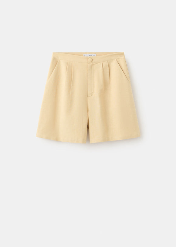 MANGO GARBANZO-H 27082537-15 MANGO WOMEN SHORT