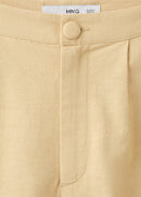 MANGO GARBANZO-H 27082537-15 MANGO WOMEN SHORT-6