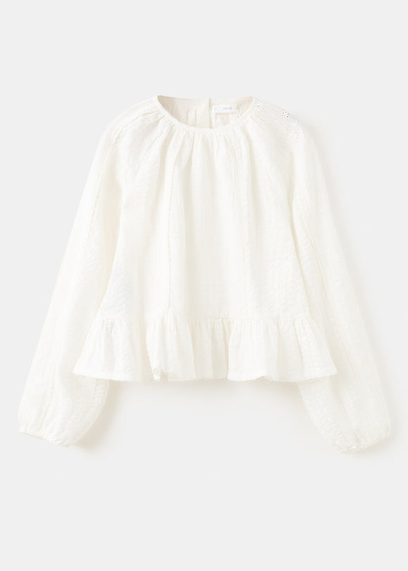 MANGO RENATA 27083709-02 MANGO KIDS GIRL BLOUSE