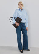 MANGO SHINNY 27084078-50 MANGO WOMEN SHIRT LONG SLEEVE-1