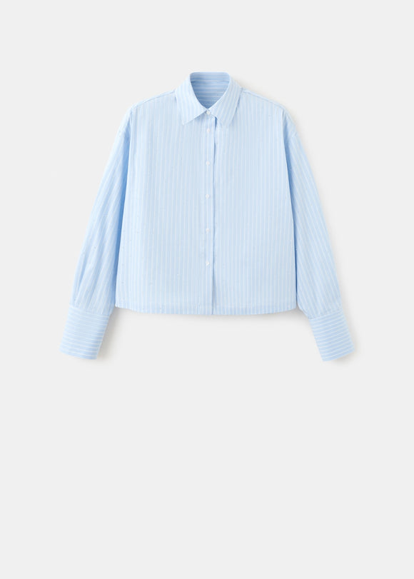 MANGO SHINNY 27084078-50 MANGO WOMEN SHIRT LONG SLEEVE