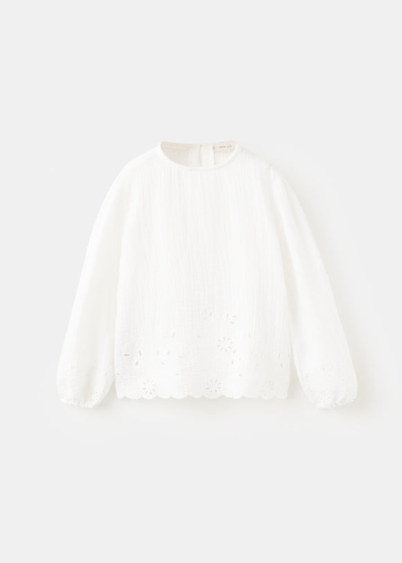 MANGO MARLA 27084427-01 MANGO KIDS BABY GIRL BLOUSE