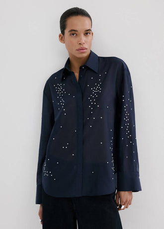 MANGO SMOKEY 27085825-56 MANGO WOMEN SHIRT LONG SLEEVE