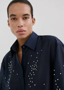 MANGO SMOKEY 27085825-56 MANGO WOMEN SHIRT LONG SLEEVE-4