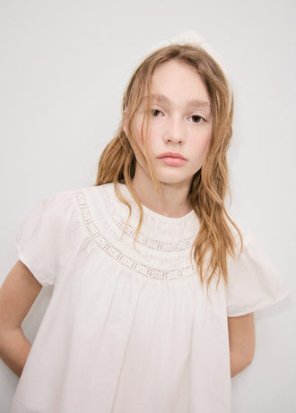 MANGO ITACA 27085966-01 MANGO KIDS GIRL BLOUSE