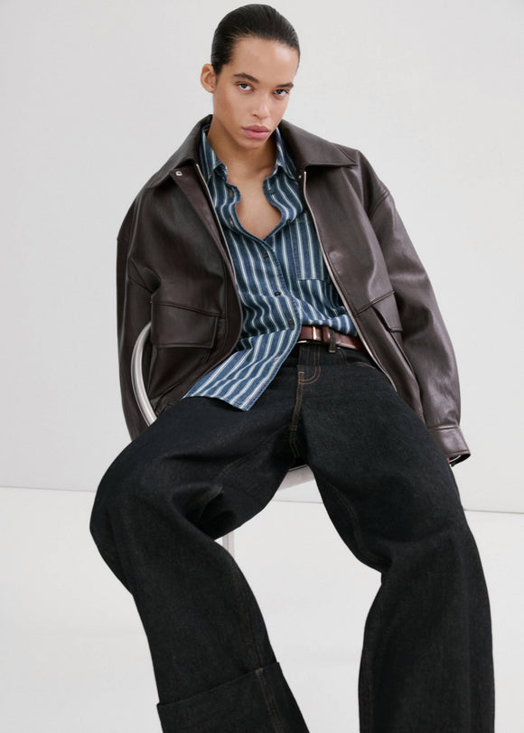 MANGO JUNO 27086341-52 MANGO WOMEN SHIRT LONG SLEEVE
