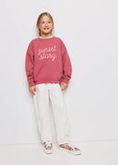 MANGO LOVE 27086342-74 MANGO KIDS GIRL SWEATSHIRT-2