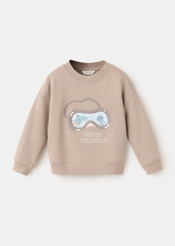 MANGO SNORK 27086343-35 MANGO KIDS BABY BOY SWEATER