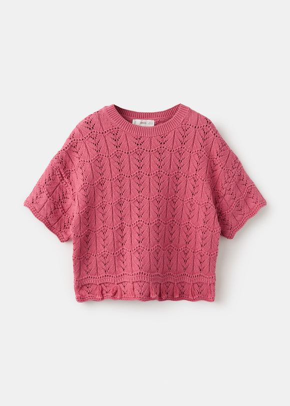 MANGO CARMINE 27086350-74 MANGO KIDS GIRL SWEATSHIRT