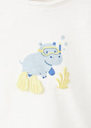 MANGO HIPO 27086714-02 MANGO KIDS NEW BORN BABY T-SHIRT SHORT SLEEVE-3