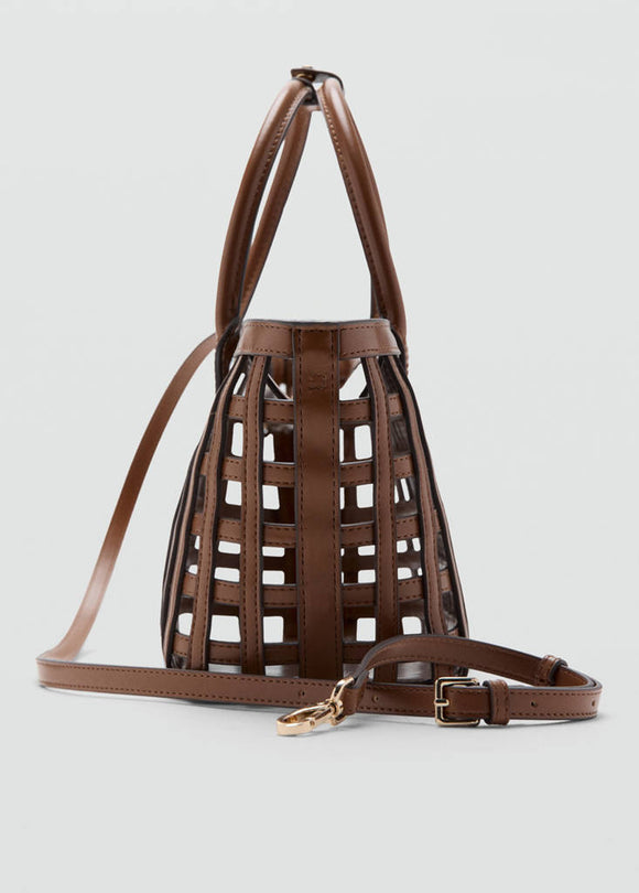 MANGO CESTA 27086738-CU MANGO WOMEN SHOULDER BAG