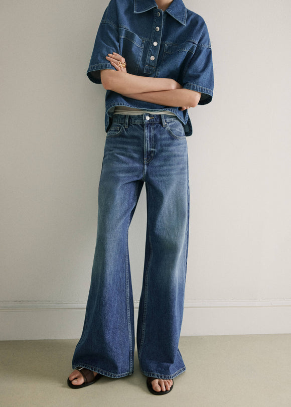 MANGO BELLE 27087148-TM MANGO WOMEN DENIM JEANS