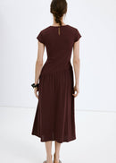 MANGO CANNOLI 27087152-78 MANGO WOMEN DRESS FULL LENGTH-3