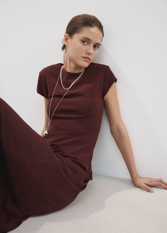MANGO CANNOLI 27087152-78 MANGO WOMEN DRESS FULL LENGTH
