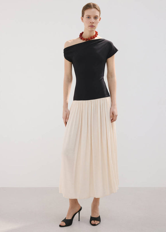 MANGO GELATO 27087154-05 MANGO WOMEN DRESS FULL LENGTH