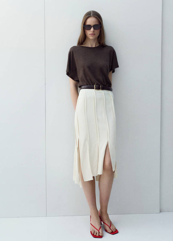 MANGO LINU 27087155-30 MANGO WOMEN T-SHIRT SHORT SLEEVE