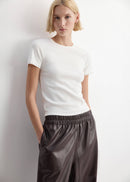 MANGO LUNI 27087165-01 MANGO WOMEN T-SHIRT SHORT SLEEVE-1