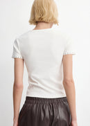 MANGO LUNI 27087165-01 MANGO WOMEN T-SHIRT SHORT SLEEVE-3