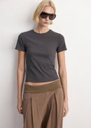 MANGO LUNI 27087165-95 MANGO WOMEN T-SHIRT SHORT SLEEVE-4