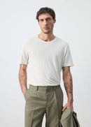 MANGO LIMAN 27087895-01 MANGO MAN T-SHIRT SHORT SLEEVE-1