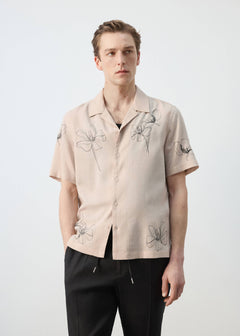 MANGO MAHON 27087897-08 MANGO MAN SHIRT SHORT SLEEVE