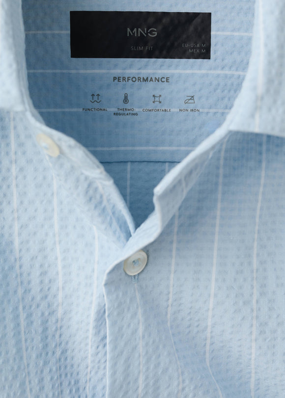 MANGO LAUDA 27087910-50 MANGO MAN SHIRT LONG SLEEVE