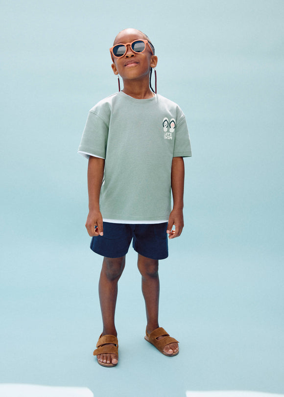 MANGO BELGICA 27087911-56 MANGO BABY BOY WALKSHORT