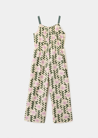 MANGO HIBISCUS 27087920-37 MANGO KIDS GIRL JUMPSUIT