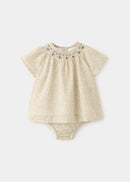 MANGO BERGAMO 27088262-02 MANGO NEWBORN DRESS-1