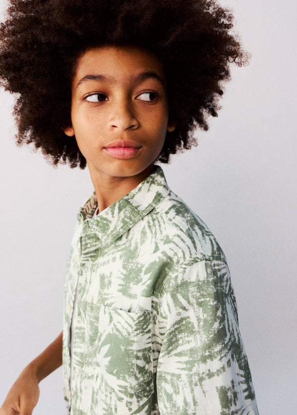 MANGO ALOHA 27088265-43 MANGO KIDS BOY SHIRT