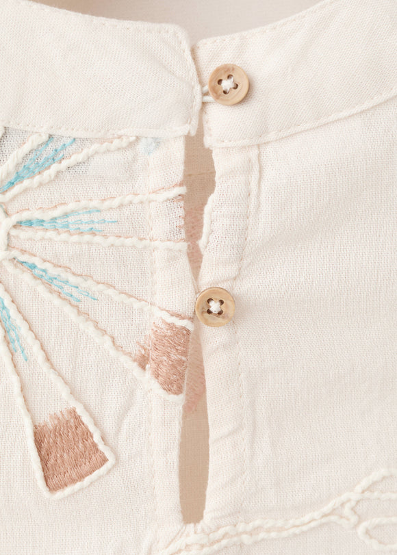 MANGO PORTOSET 27088269-05 MANGO BABY GIRL BLOUSE