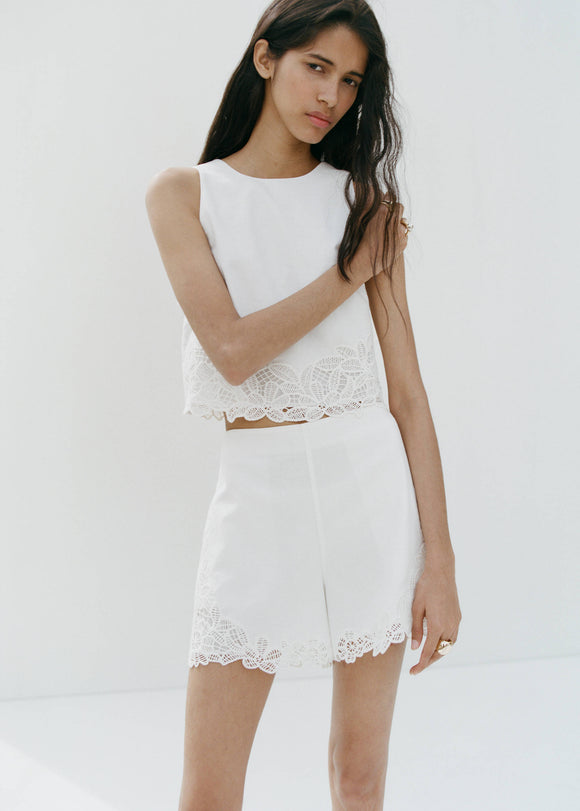 MANGO MILA 27089069-02 MANGO WOMEN SHORT