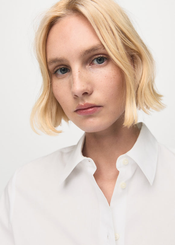 MANGO REGU 27091246-02 MANGO WOMEN SHIRT LONG SLEEVE