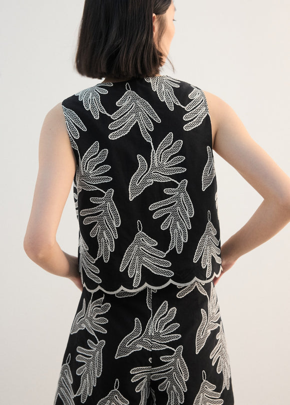 MANGO GINGER-H 27092538-99 MANGO WOMEN VEST