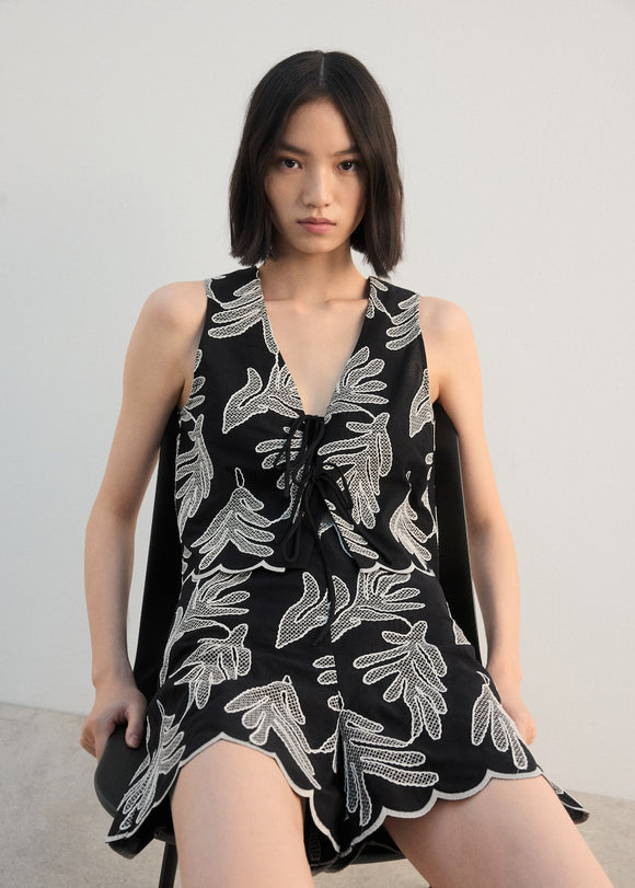 MANGO GINGER-H 27092538-99 MANGO WOMEN VEST