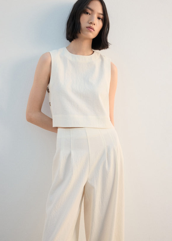 MANGO HAWAI-H 27092541-05 MANGO WOMEN TROUSER