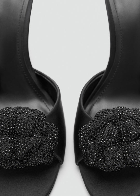 MANGO FLORAB-A 27093705-99 MANGO WOMEN SANDAL