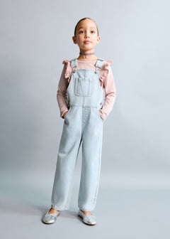 MANGO EMILLE 27093723-TC MANGO KIDS BABY GIRL DUNGAREE