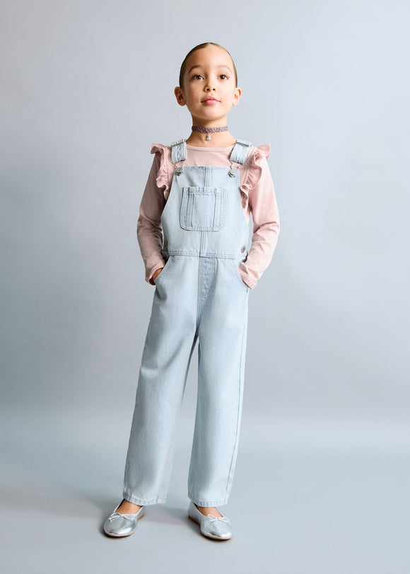 MANGO EMILLE 27093723-TC MANGO KIDS BABY GIRL DUNGAREE