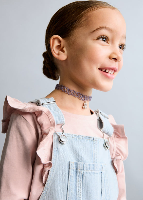 MANGO EMILLE 27093723-TC MANGO KIDS BABY GIRL DUNGAREE