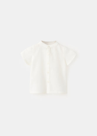 MANGO MAO 27093734-02 MANGO KIDS NEW BORN BABY SHIRT