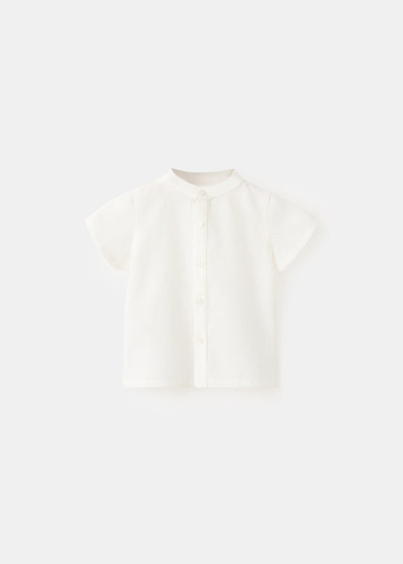 MANGO MAO 27093734-02 MANGO KIDS NEW BORN BABY SHIRT