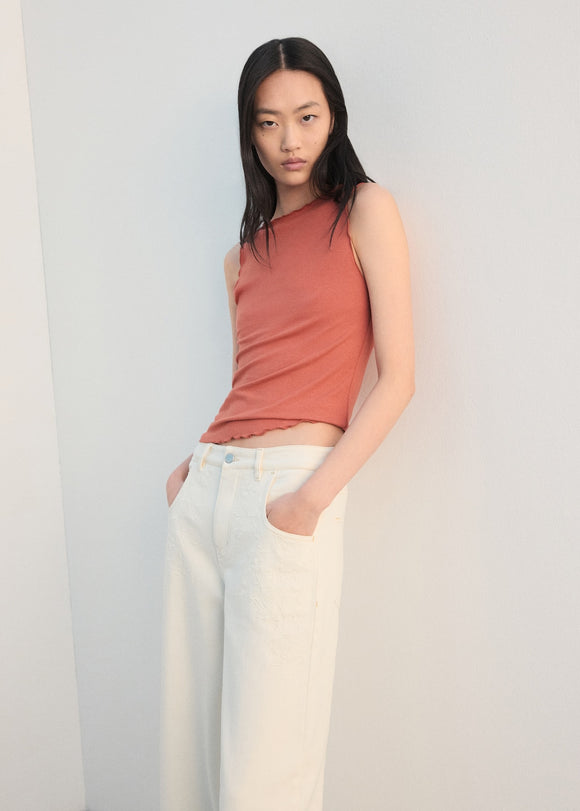 MANGO CURLA-H 27094043-23 MANGO WOMEN TOP