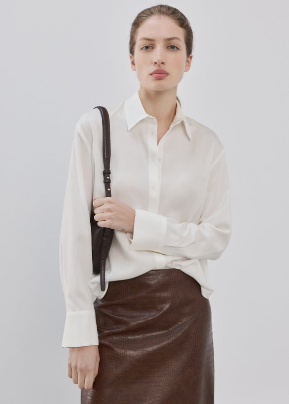 MANGO LIMA 27094079-05 MANGO WOMEN SHIRT LONG SLEEVE