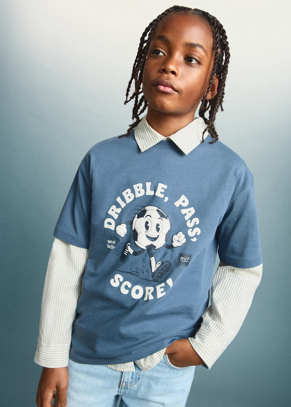 MANGO FUNPLUS 27094410-52 MANGO KIDS BOY T-SHIRT SHORT SLEEVE