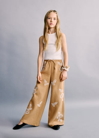MANGO MIKA 27094416-15 MANGO KIDS GIRL TROUSERS