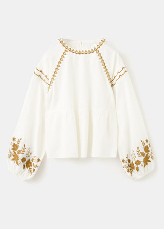 MANGO ROSITA 27094422-01 MANGO KIDS GIRL BLOUSE